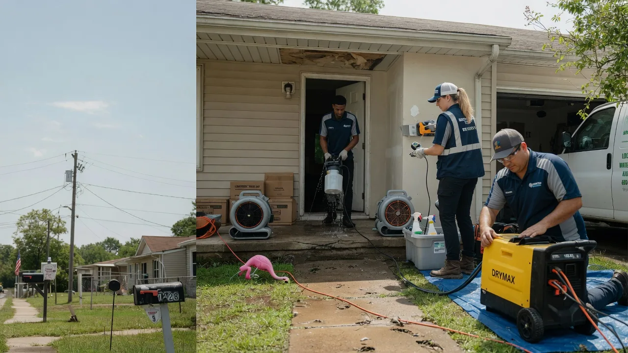 Storm Damage Water Removal in Iron City, TN near me